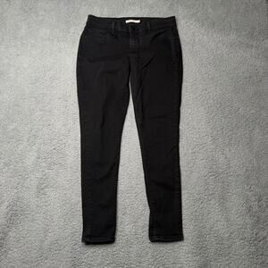 Levi's 701 Jeans Women's 31 Black Super Skinny